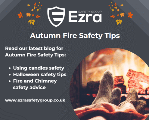 Fire Safety tips for autumn on candle safety, fire safety, halloween safety